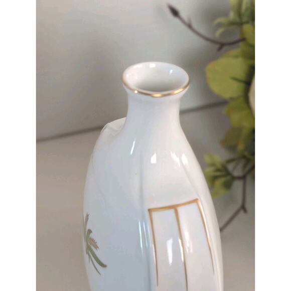 Vintage Fukagawa Arita Saki Decanter. Wheat Grass Pattern. Hand Painted Japan. - Picture 5 of 10